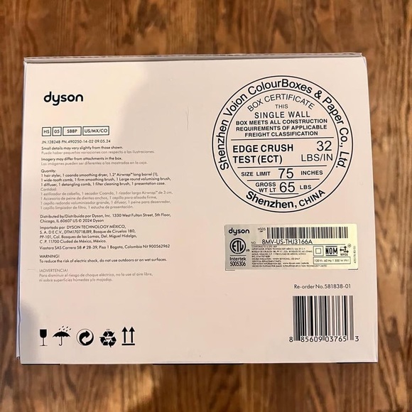 NIB Limited Edition Dyson Airwrap Multi-styler Complete Long - Picture 3 of 4